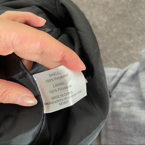 Vintage Lauren Ashley long black formal dress - Picture 7 of 8